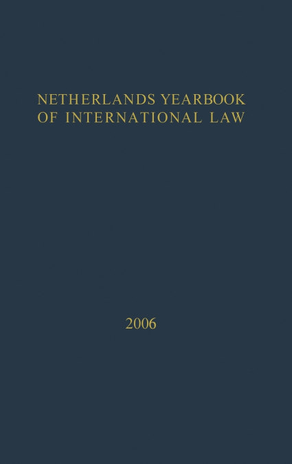 Netherlands Yearbook of International Law - 2006