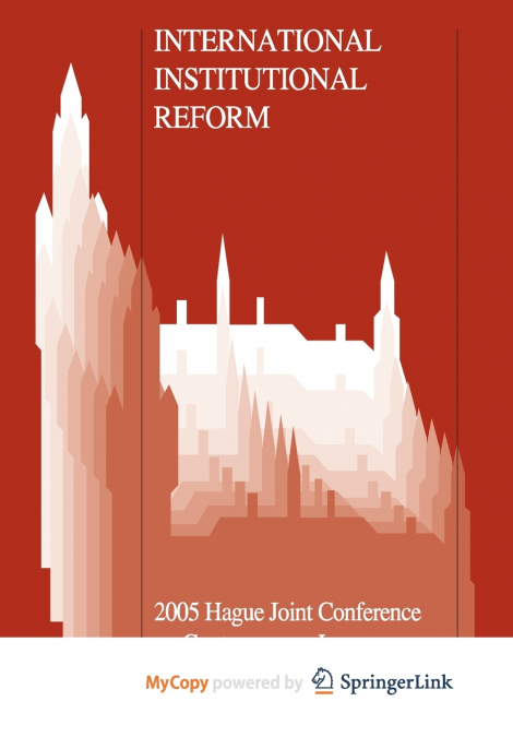 International Institutional Reform