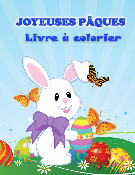 Livre de coloriage 'Joyeuses Pâques