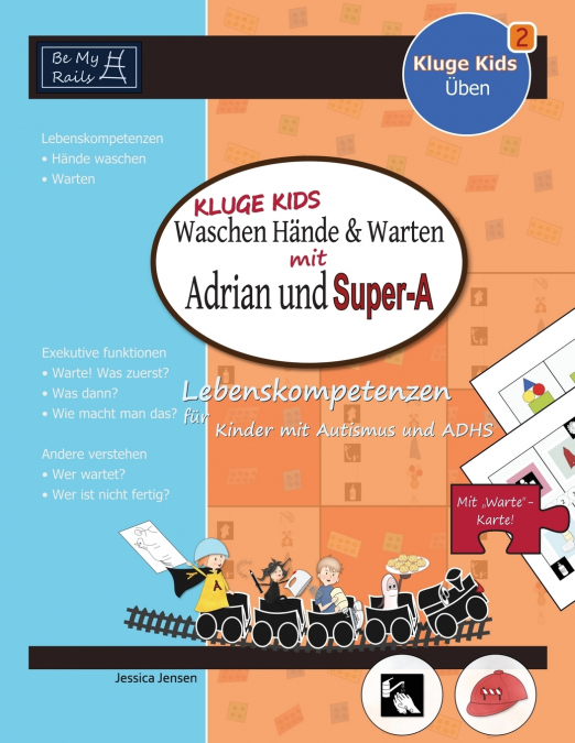 KLUGE KIDS Waschen Hände & warten mit Adrian und Super-A