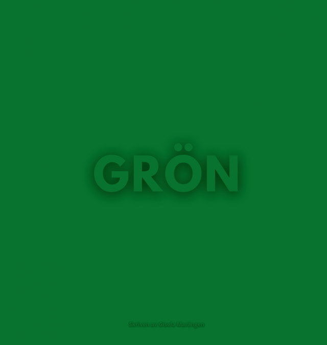 DEN GRÖNA BOKEN