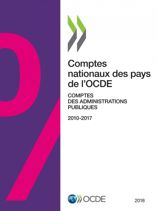 Comptes nationaux des pays de l’OCDE, Comptes des administrations publiques 2018