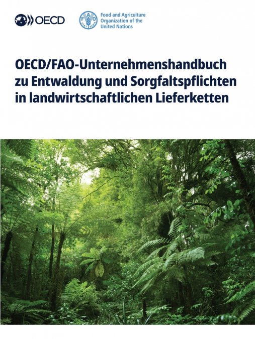 OECD/FAO-Unternehmenshandbuch zu Entwaldung und Sorgfaltspflichten in landwirtschaftlichen Lieferketten