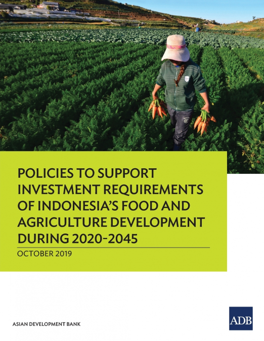 Policies to Support Investment Requirements of Indonesia’s Food and Agriculture Development during 2020-2045