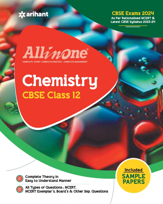 All In One Class 12th Chemistry for CBSE Exam 2024