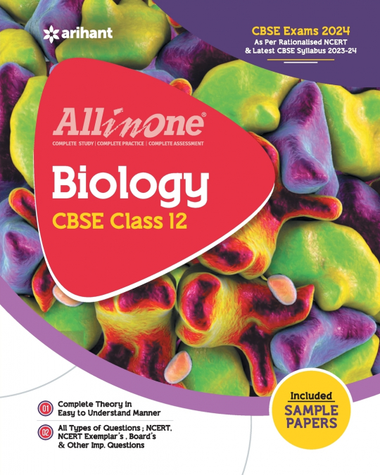 All In One Class 12th Biology for CBSE Exam 2024