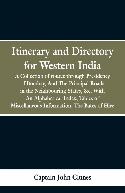 Itinerary and Directory for Western India