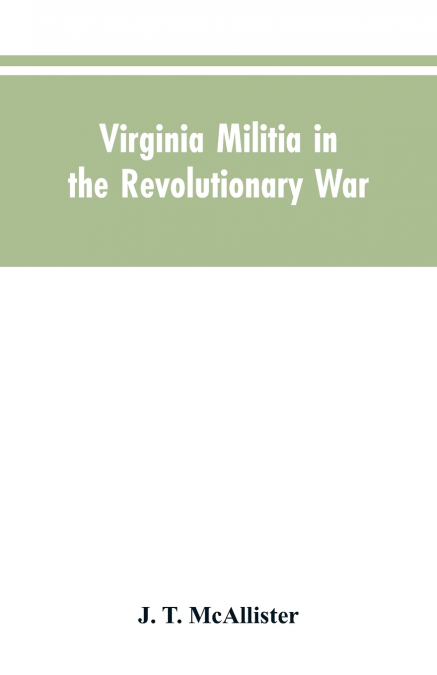 Virginia Militia in the Revolutionary War