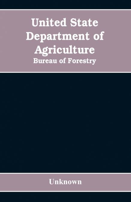 United State Department of Agriculture