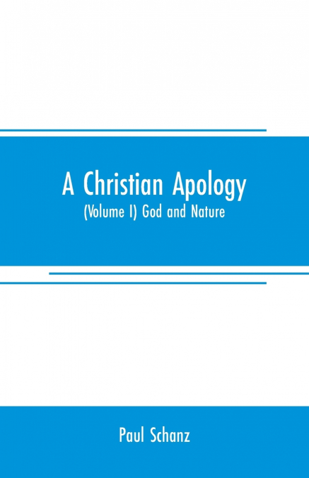 A Christian apology