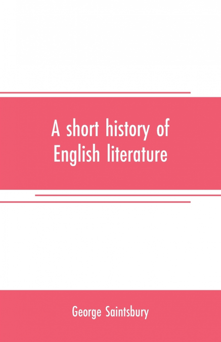 A short history of English literature