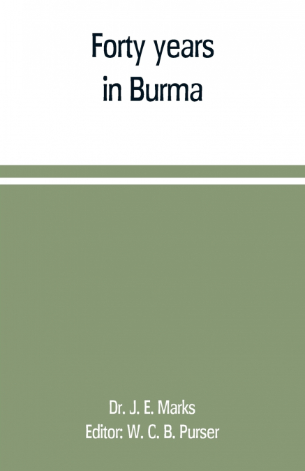 Forty years in Burma