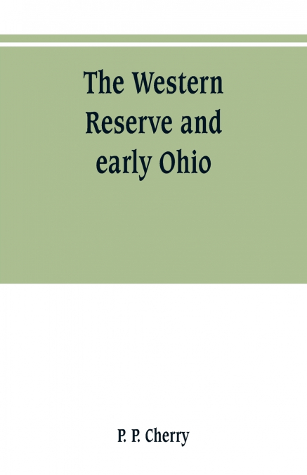 The Western Reserve and early Ohio