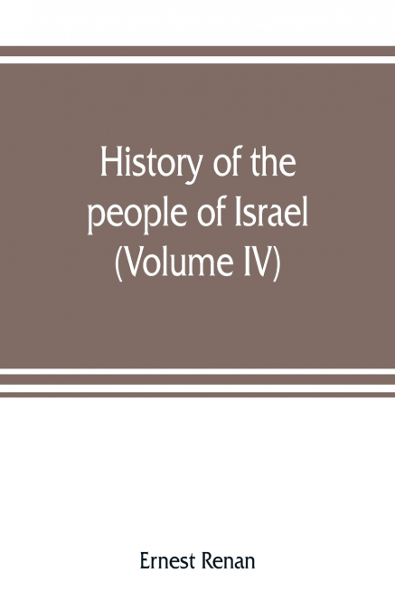 History of the people of Israel