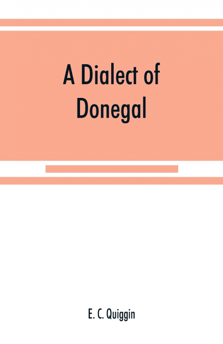 A dialect of Donegal