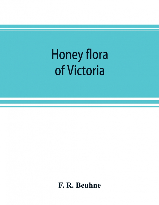 Honey flora of Victoria