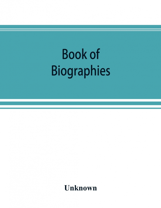 Book of biographies; this volume contains biographical sketches of leading citizens of Bucks County, Penna.