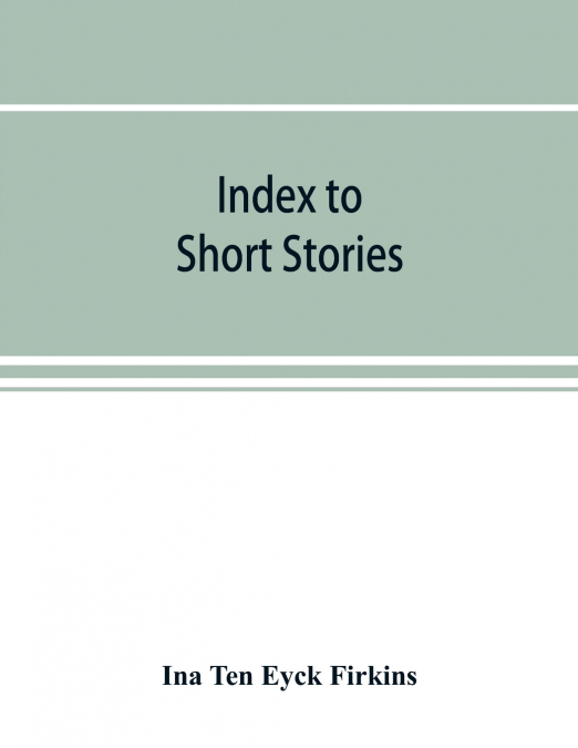 Index to short stories
