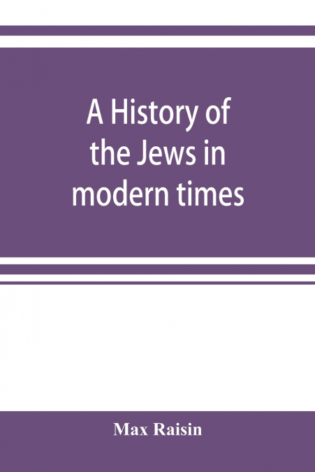 A history of the Jews in modern times