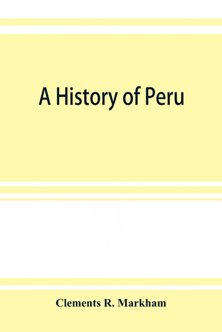 A history of Peru