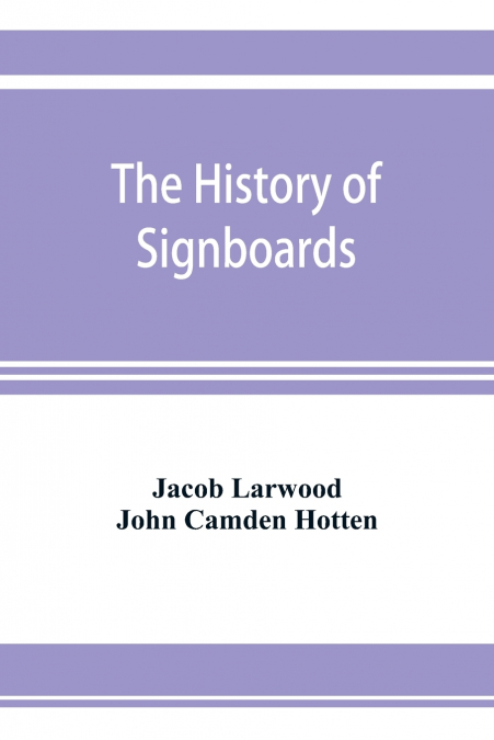 The history of signboards