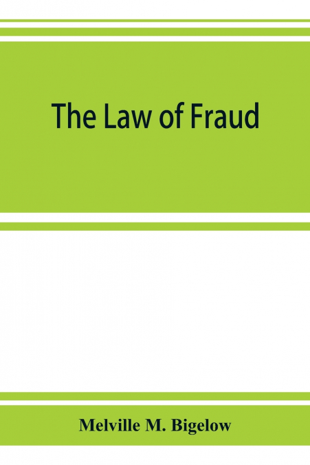 The law of fraud