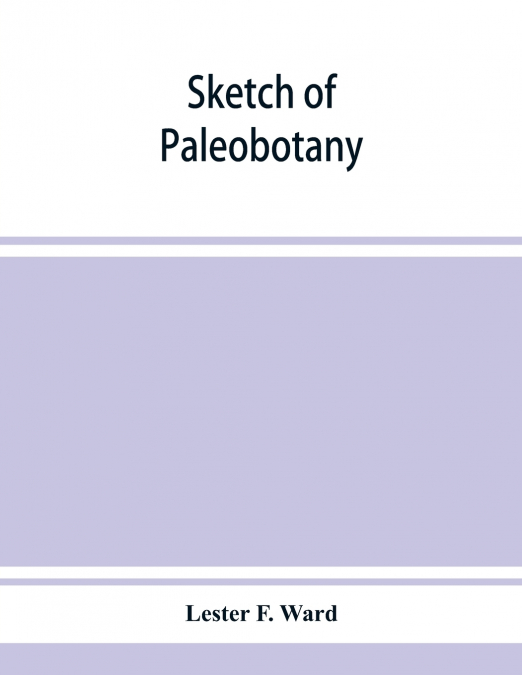 Sketch of paleobotany