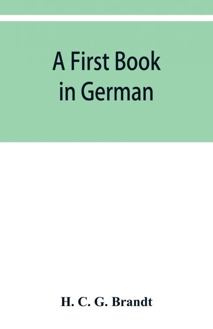 A first book in German