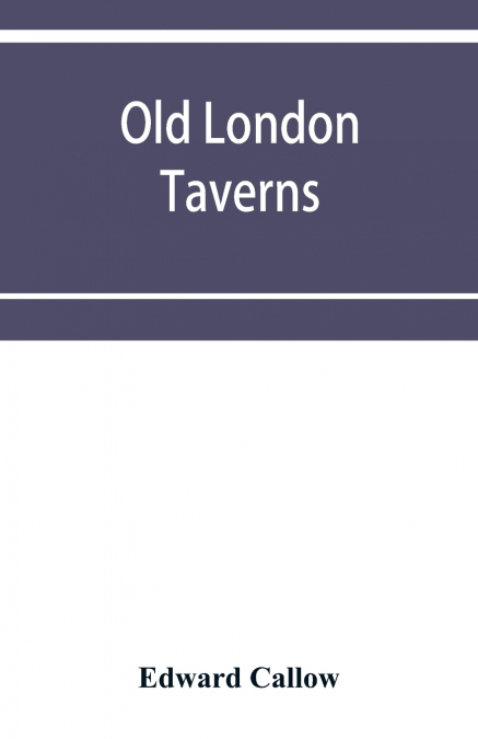 Old London taverns