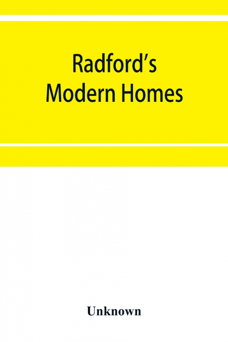 Radford’s modern homes