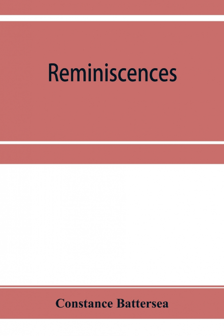 Reminiscences