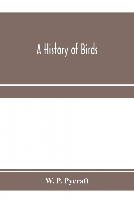 A history of birds