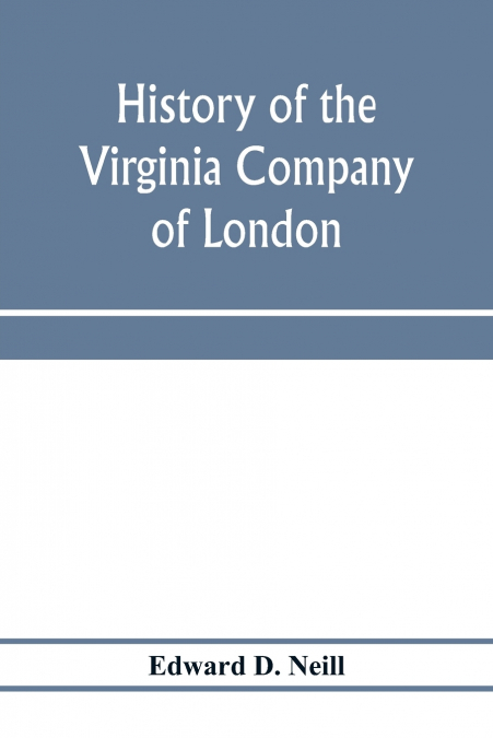 History of the Virginia Company of London