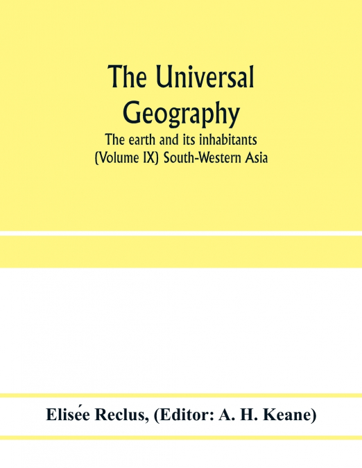 The universal geography