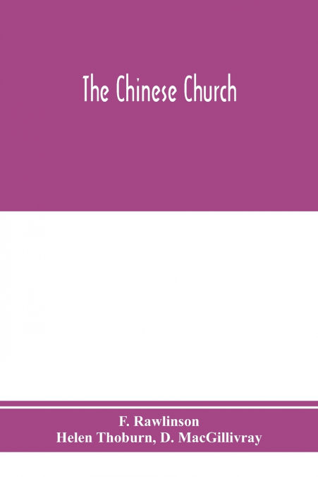 The Chinese church
