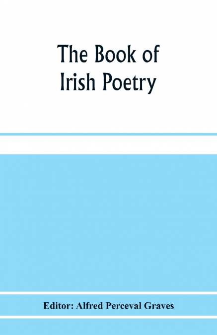 The book of Irish poetry