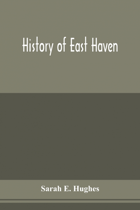 History of East Haven