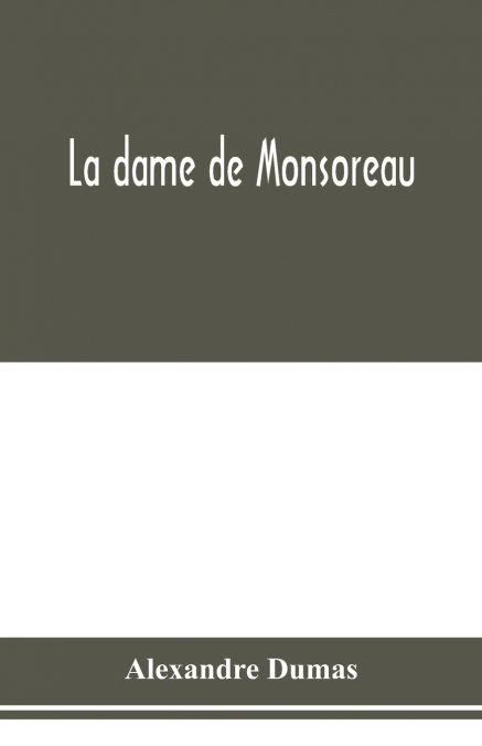 La dame de Monsoreau