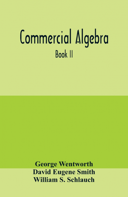 Commercial algebra