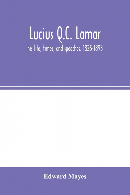 Lucius Q.C. Lamar