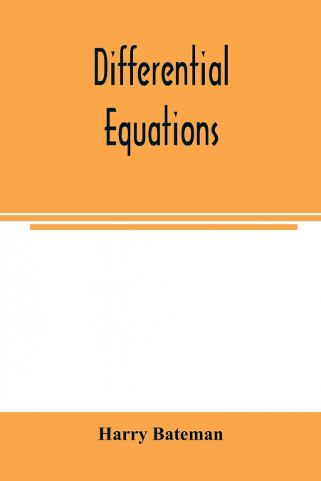 Differential equations