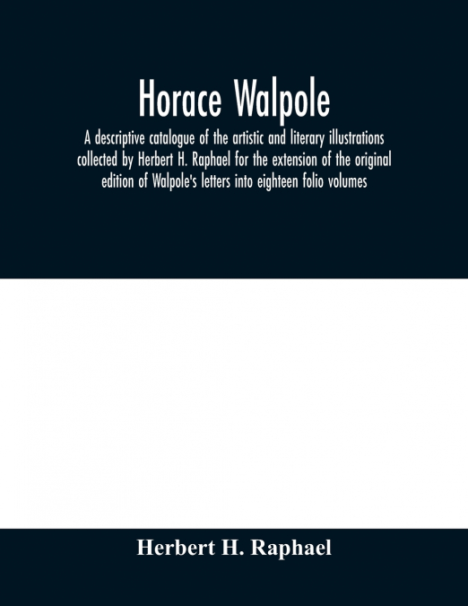 Horace Walpole