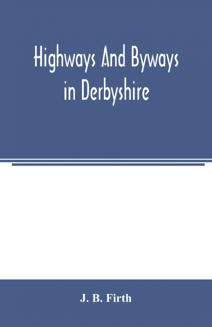 Highways and byways in Derbyshire
