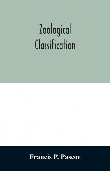 Zoological Classification