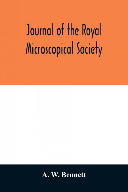 Journal of the Royal Microscopical Society