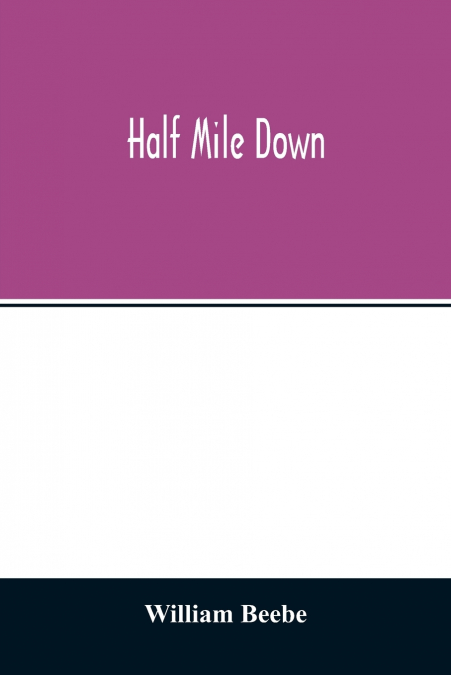 Half mile down