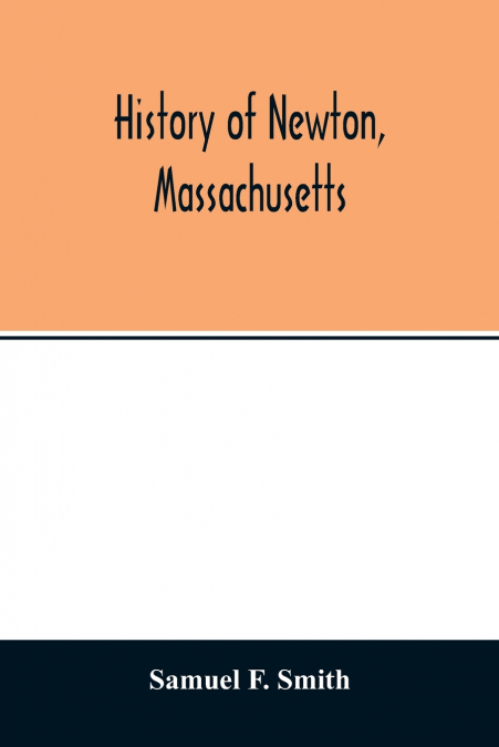 History of Newton, Massachusetts