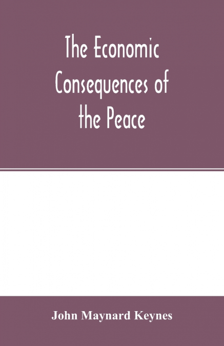The economic consequences of the peace