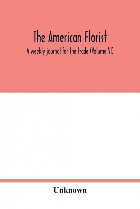 The American florist