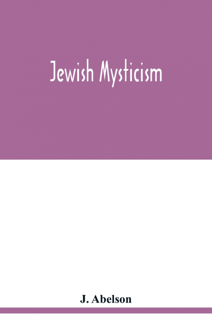Jewish mysticism